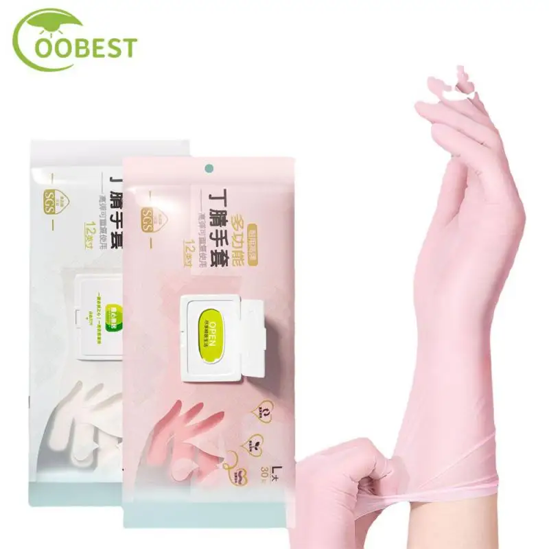 

Waterproof Nitrile Gloves Oil Smoke Sgs Food Grade Certification Can Be Directly Contacted With Food Care For Hands Dustproof