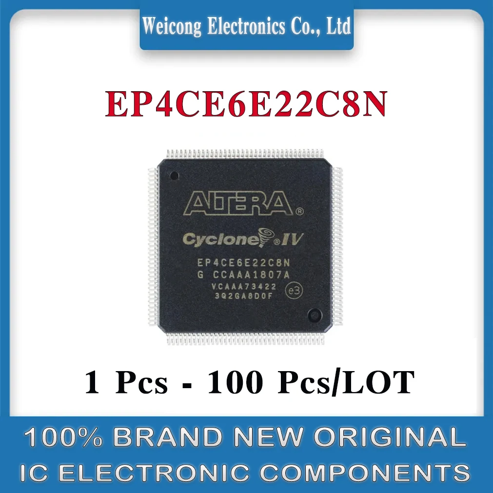 Микросхема EP4CE6E22C8N EP4CE6E22C8 EP4CE6E22C EP4CE6E22 EP4CE6E2 EP4CE6E EP4CE6 EP4CE EP4C EP4 EP IC MCU