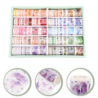 100 rolls washi tapes photo album tapes scrapbook diy stickers gift wrapping tapes for craft students home