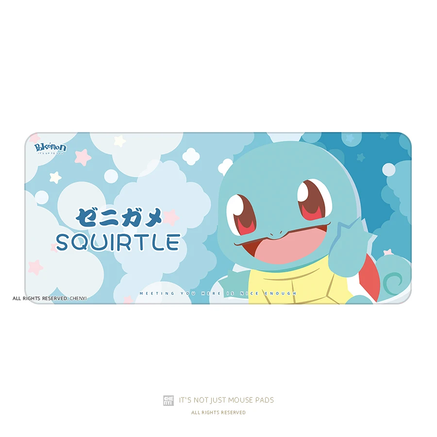 

E-sports cute jenny turtle wonderful frog seed Pokémon creative oversized game mouse pad table mat
