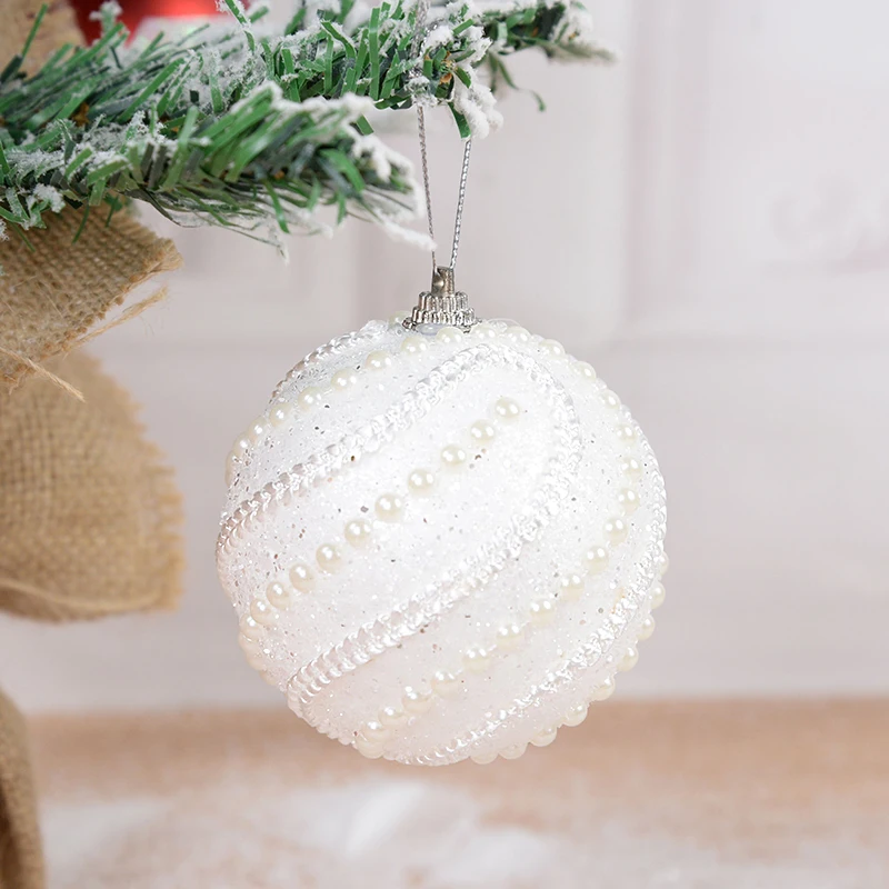 

Блестящие елочные шары CYZQ 8 см 2/4 шт