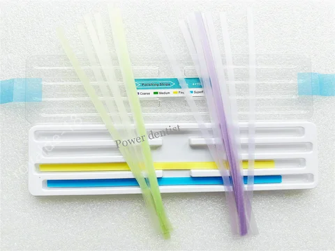 Набор для полировки зубной резины, полировальные композитные полоски