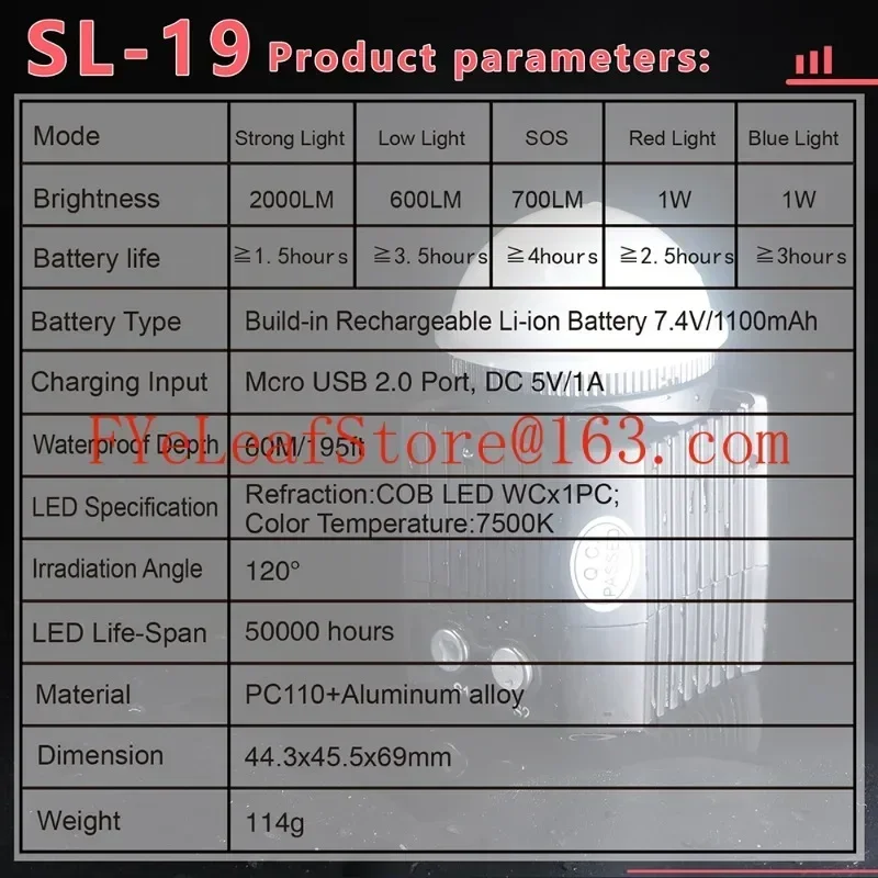 Фотовспышка для подводной съемки 60 метров