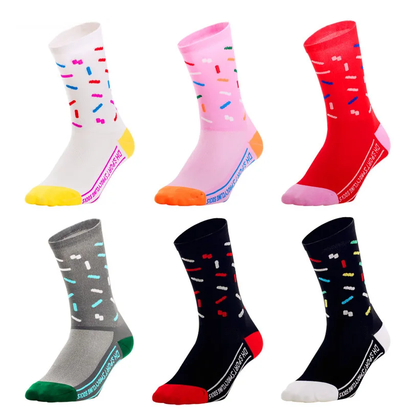 Men Sock Sports Breathable Compression Crossborder Supply Running Riding Cycling Over Knee Basketball Biking Hockey Soccer