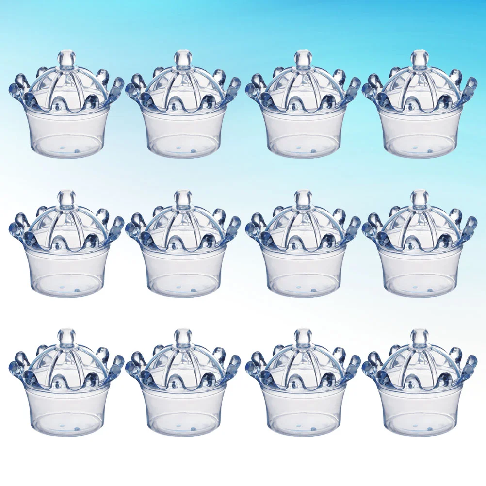 

Box Candycases Boxes Gift Transparent Favor Baby Shower Shaped Goblet Treat Shapes Favour Bagschocolate Decorative Small Lovely