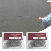 1 box professional multifunctional durable portable multiple reliable fishhooks for angling j hooks fishing hooks