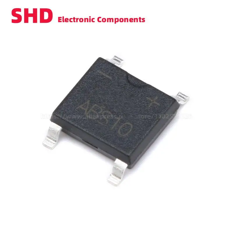 50 шт., мостовой выпрямитель ABS6, ABS8, ABS10, ABS210 SMD SOP-4, 1A, 2A, 600 В, 800 в, 1000 В, 1 кв