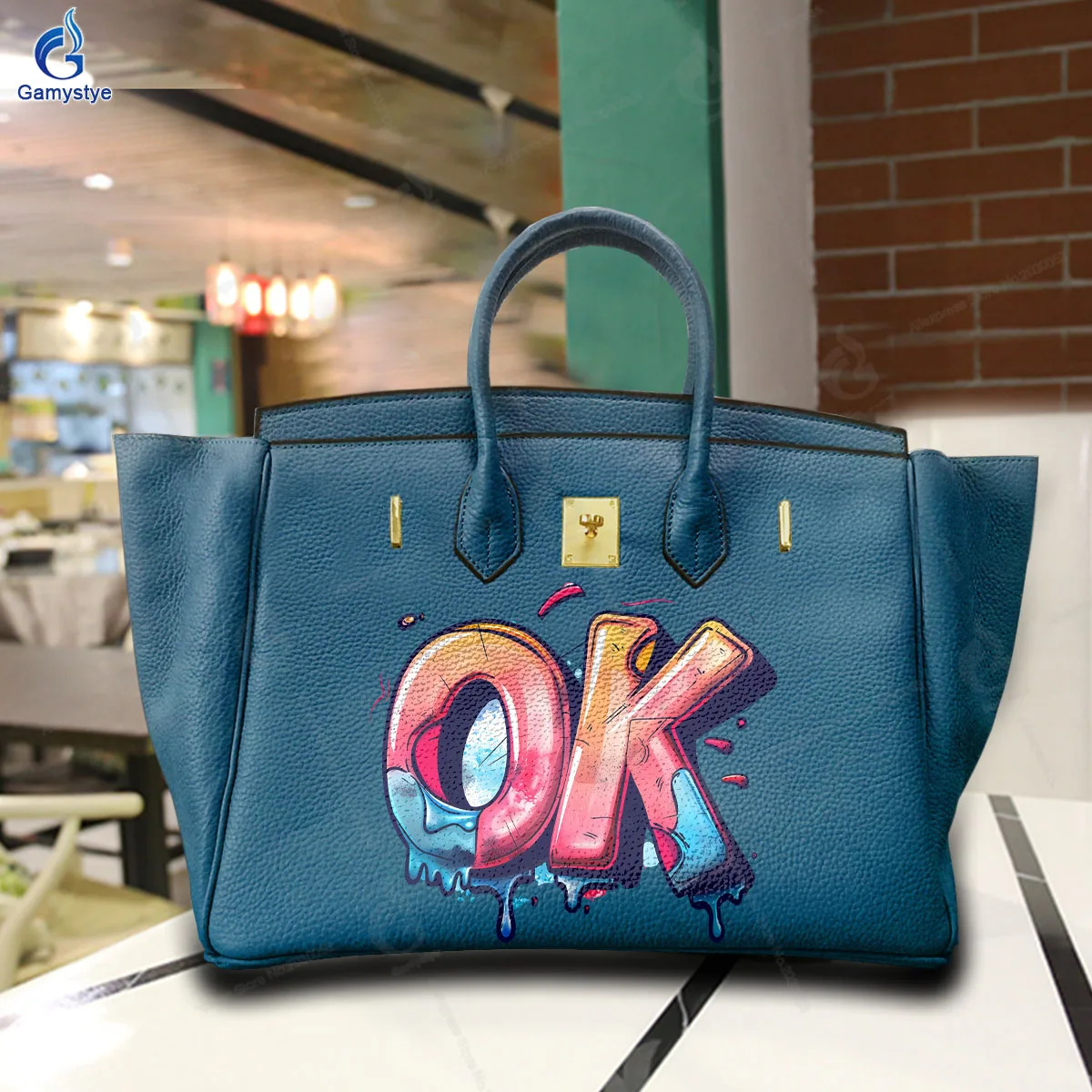 Сумки с принтом граффити и художественным дизайнерским женские кошельки сумки