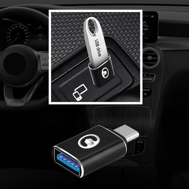 Зарядный адаптер с Type C на USB 3 0 кабель-конвертер для зарядки Seat Leon Ibiza Mk3 5F 6J 6l Mk1 2