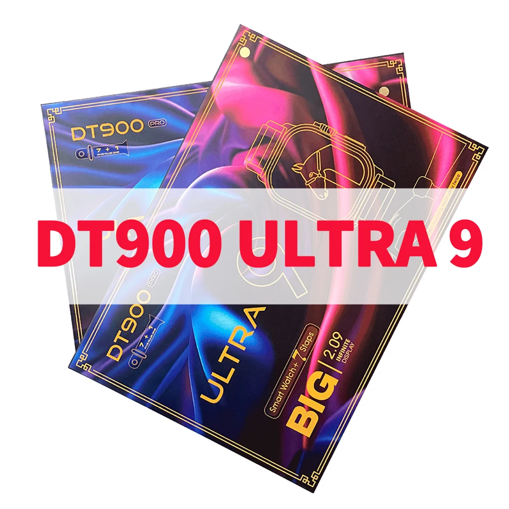 DUTRIEUX Интеллектуальные часы DT900 Ultra с 7-напоминаниями Круглый IPS-экран Смарт-часы