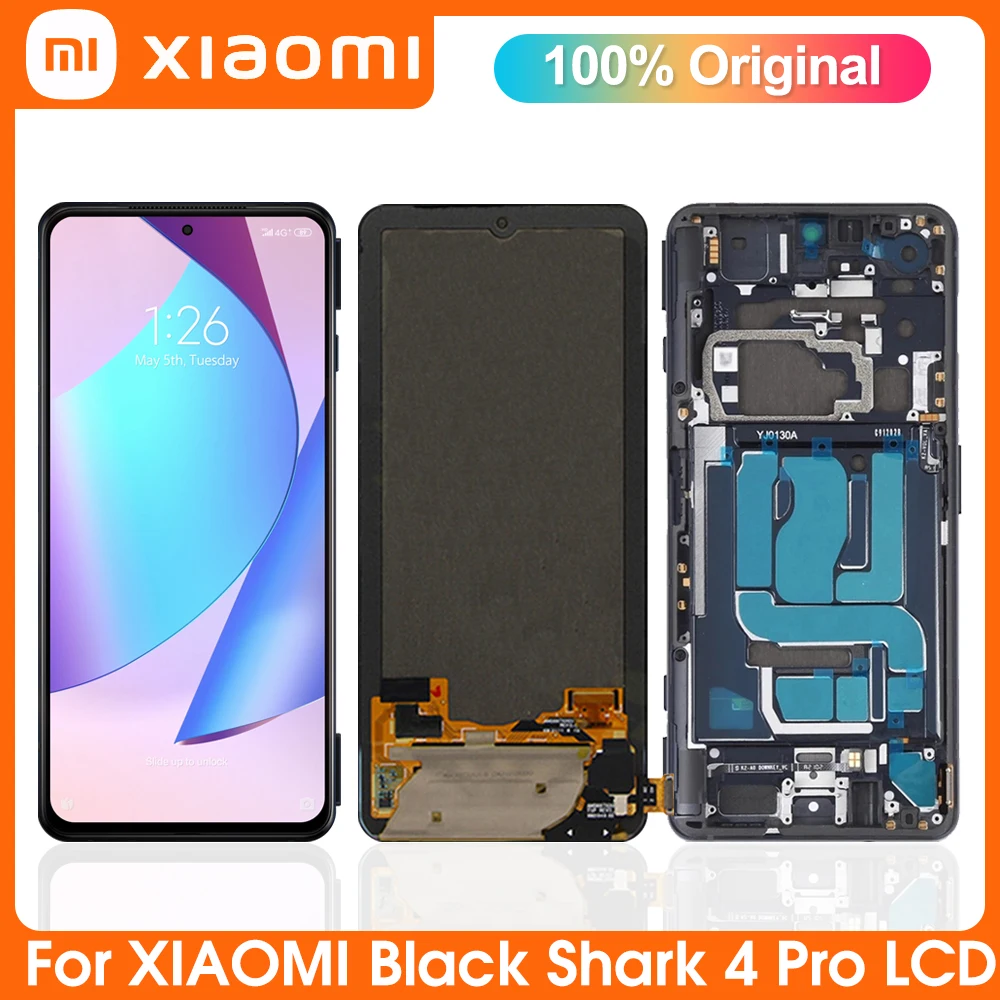

Оригинальный ЖК-дисплей для Xiaomi Black Shark 4 Shark PRS-H0/A0 с сенсорным экраном и дигитайзером для BlackShark 4 Pro 4Pro LCD