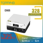 TOPPING D50s Hifi USB ES9038Q2M * 2 DAC Bluetooth 5,0 LDAC D50 DSD512 32 бит768 кГц Hi-Res Audio декодер HIFI