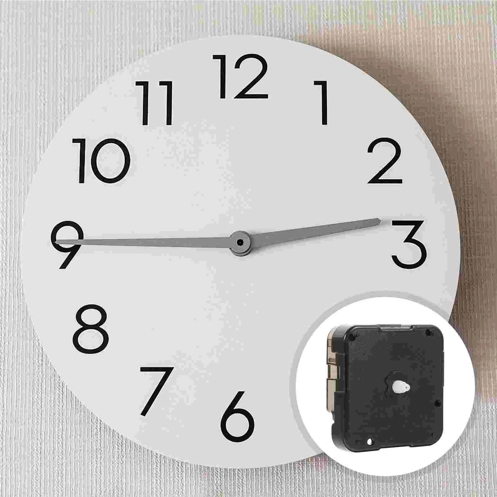 

Sun Silent Wall Clock Movement Work Repair Kit Plastic Kits Do Yourself