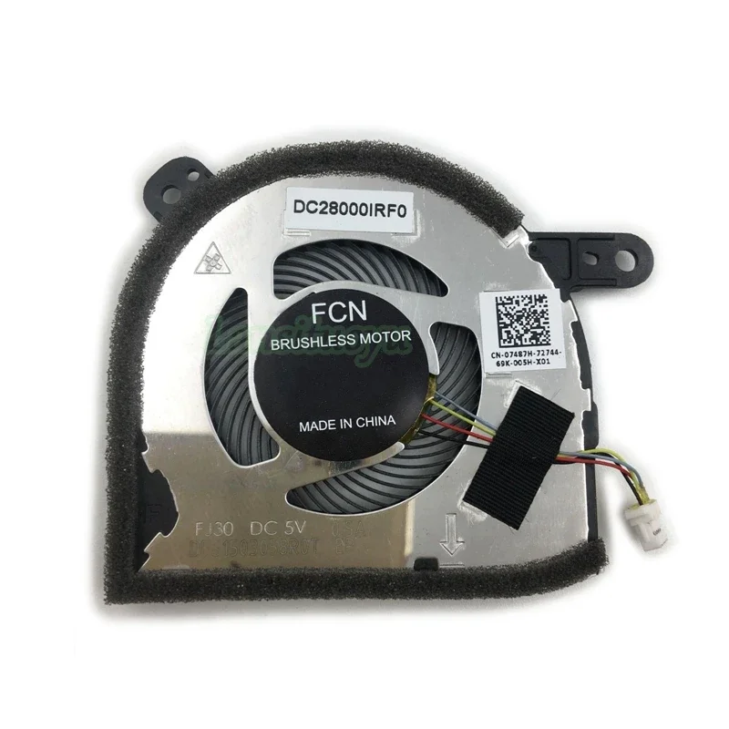 Новый вентилятор охлаждения процессора для Dell Latitude 12 5290 5280 5285 2 в 1 кулер 0HFV18