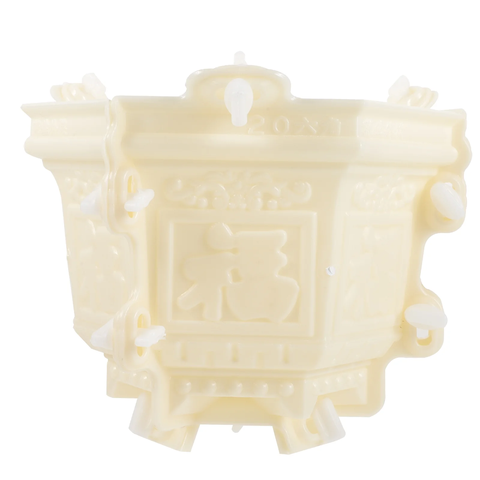 

Flower Pot Mold Plastic Crafts DIY Tabletop Decor Molds Shape Desktop Ornament Casting Tools Making