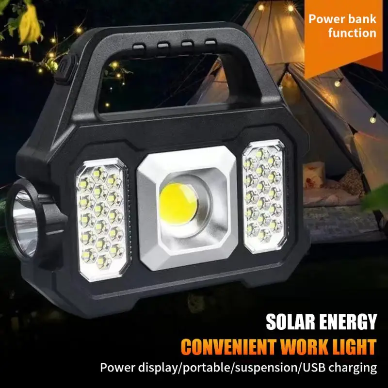 

Portable Lamp High-capacity Multifunctional High-power Solar Energy Encamp Work Outdoor Lighting Mightylight Outdoor Light