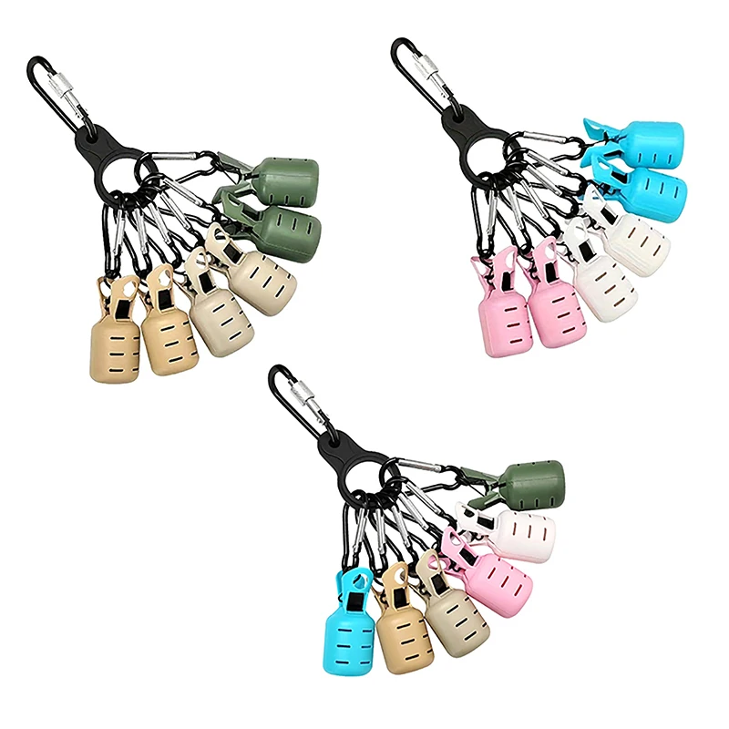 6 шт. комплект защиты для приманки кальмара Webfoot осьминог крючки Egi крышка зонтик