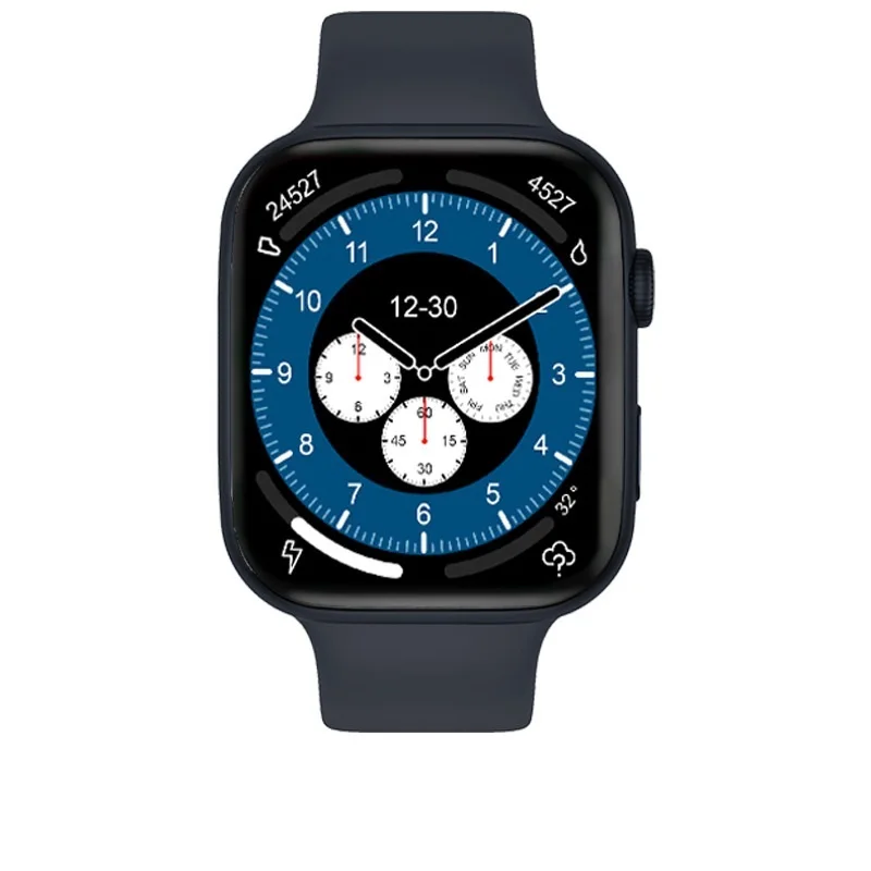 

Часы Смарт-часы IWO D7 Pro Max с большим экраном 1,77 дюйма, беспроводной зарядкой, вызовом, фитнес-трекером Iwo, Bluetooth, мужские и женские Смарт-часы 2022