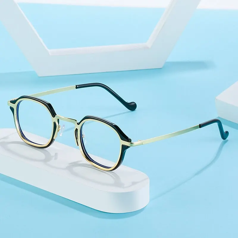 

Новые готовые очки для близорукости для мужчин и женщин, винтажные очки с защитой от синего света, оптические очки для близорукости, очки дл...