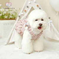 spring cat and dog clothes thin section suspender cake skirt