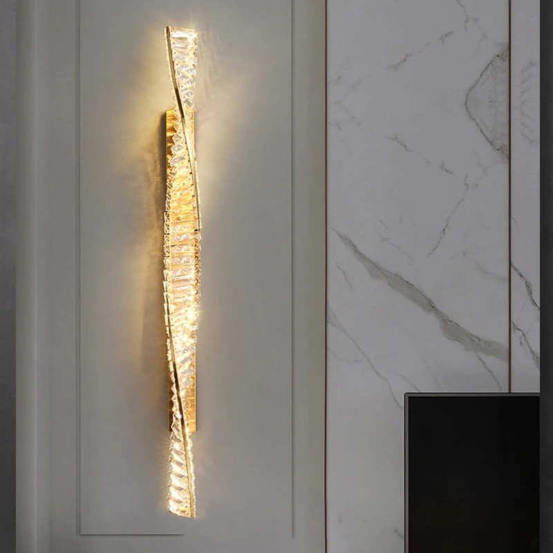 Настенный хрустальный светодиодный светильник | AliExpress