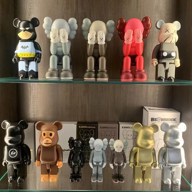 

Bearbrick Violent Bear Statue Decoration XX Statues Living Room Decorations Gift Trendy Culture Street Art Desktop Decorations