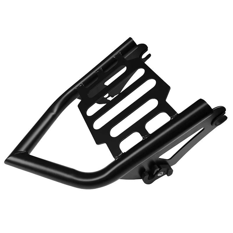 HCMT черный и хромированный комплект кронштейнов для заднего руля багажник