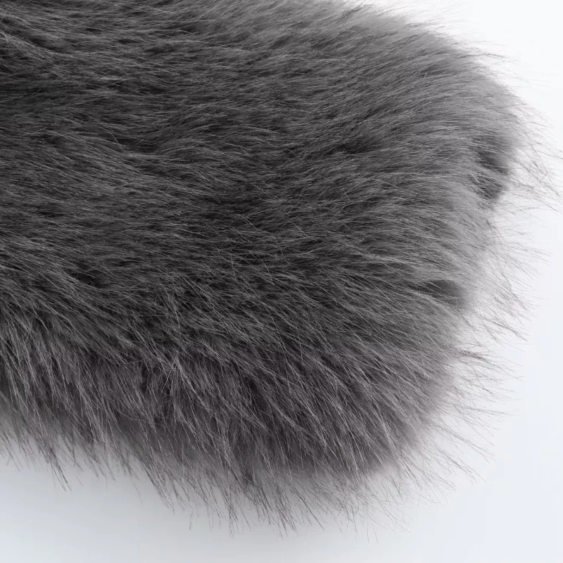 Европейская и американская трансграничная женская одежда 2023 зимняя новая шуба