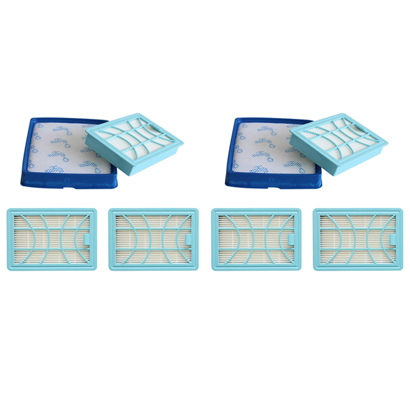 

2X HEPA Filters Replacement for CP0616 FC9728 FC9730 FC9731 FC9732 FC9733 FC9734 FC9735 Vacuum Cleaner Parts