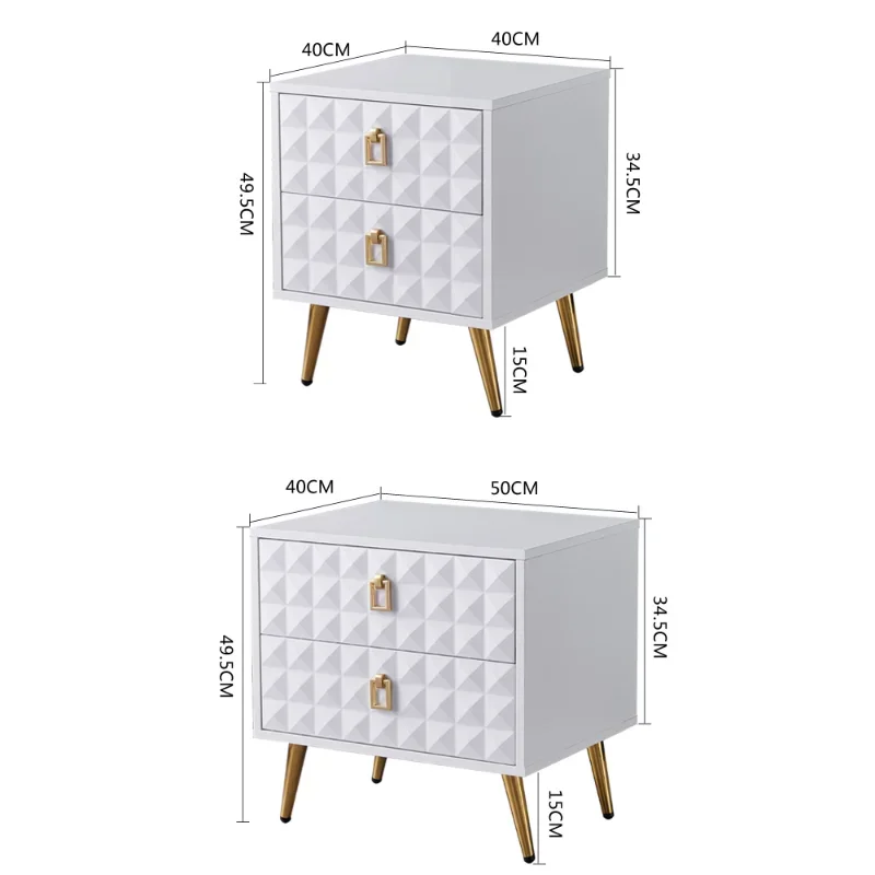 Белая маленькая прикроватная тумбочка для декоративного макияжа уникальная