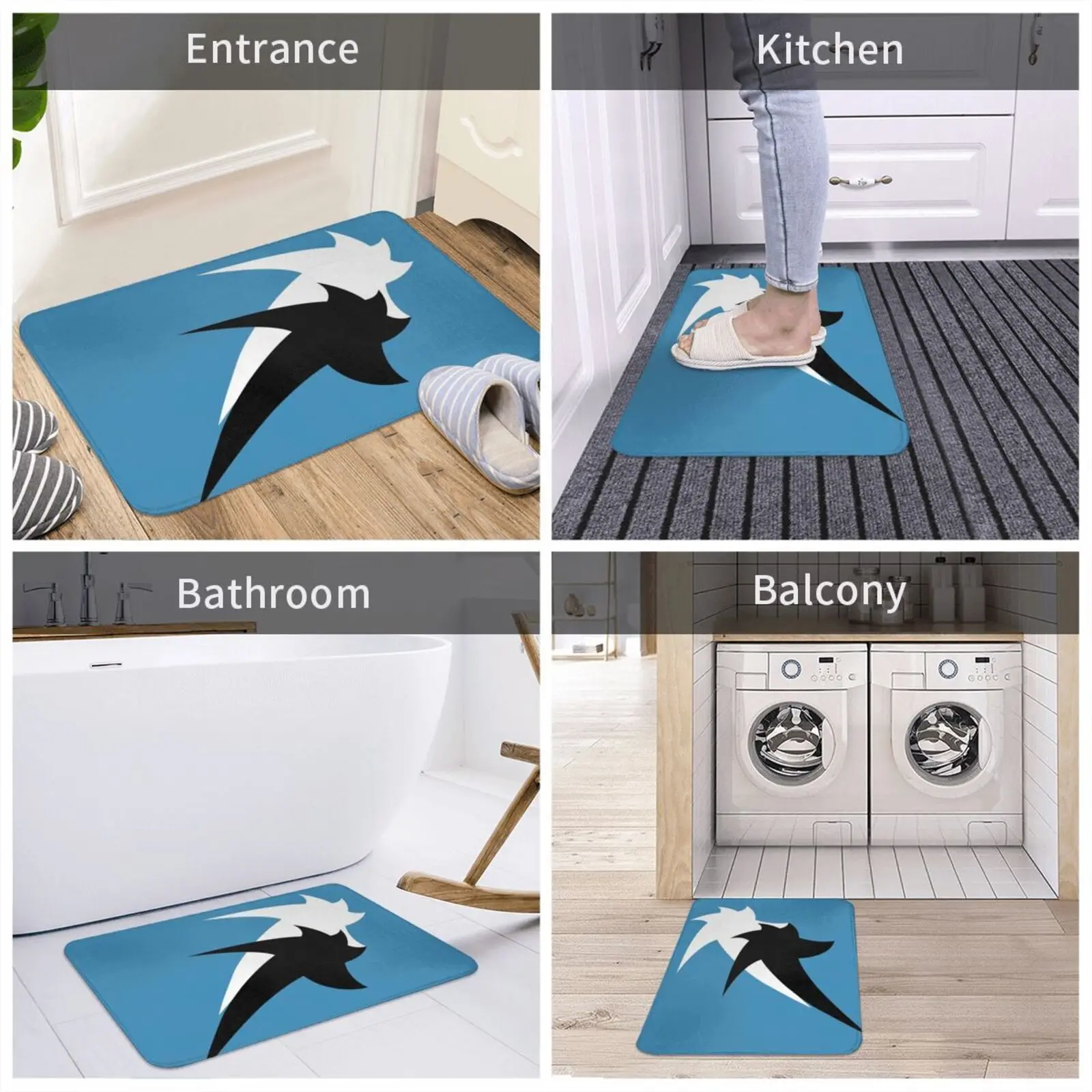 Так что выигрыш с шагом вверх. Коврик нескользящий впитывающий воду дверной