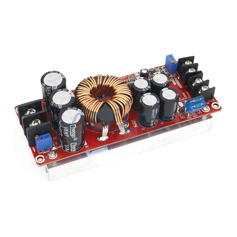 Преобразователь постоянного тока 1200 Вт 20 А Повышающий Модуль питания на выходе