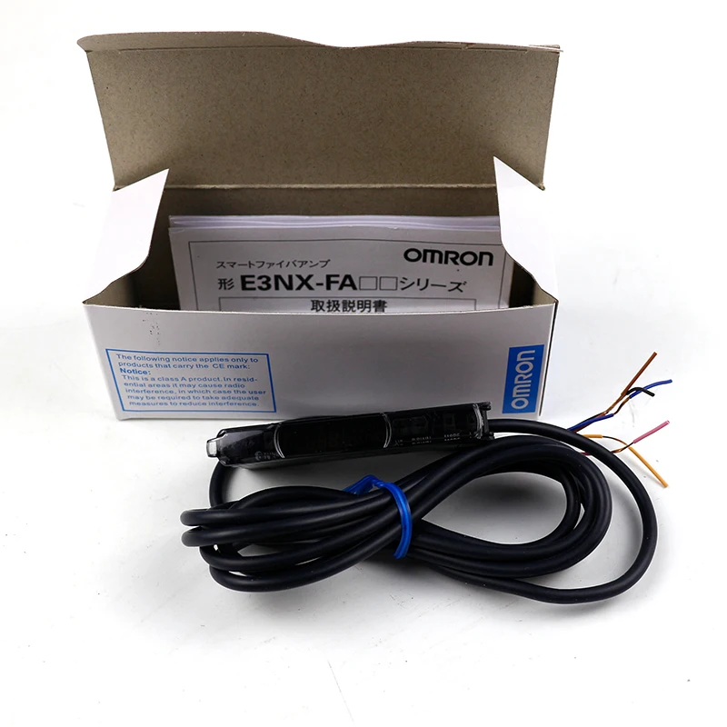 E3NX-FA21 фотоэлектрический датчик Интеллектуальный цветной волоконно-оптический