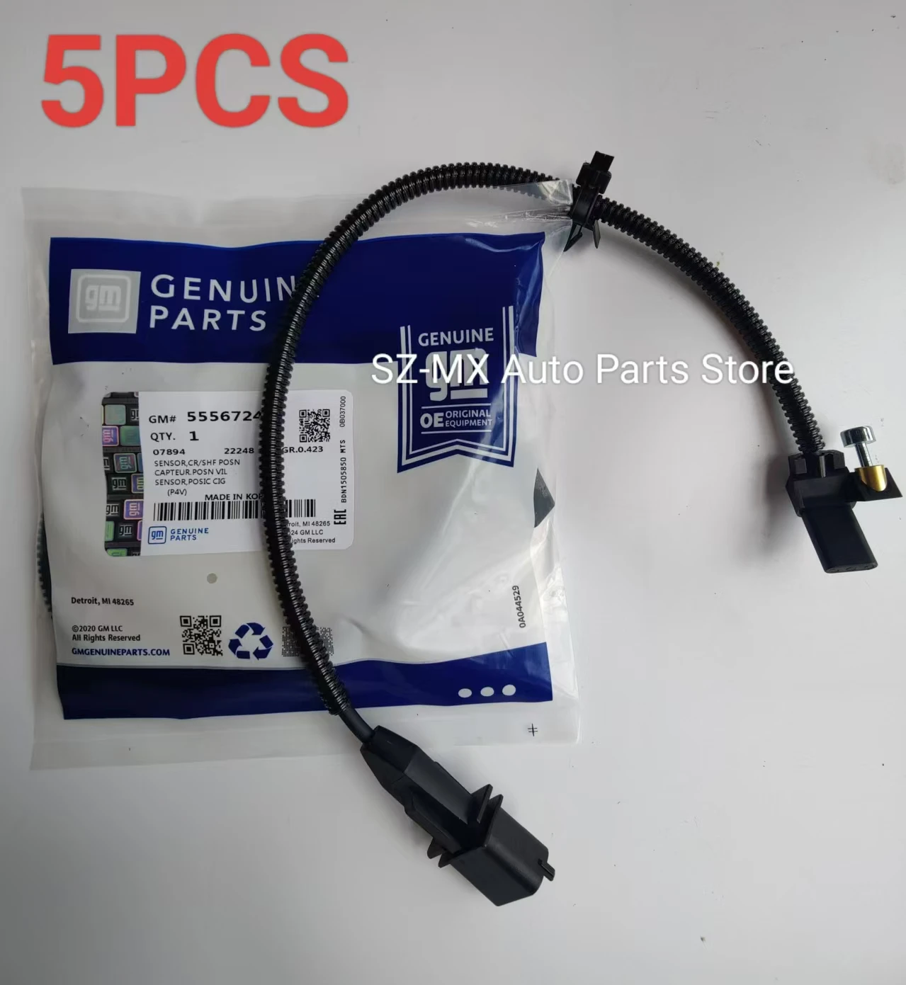 Датчик положения коленчатого вала двигателя OEM # 55567243 Для Chevrolet Cruze 1.6L 1.8L Sonic Opel Dohc