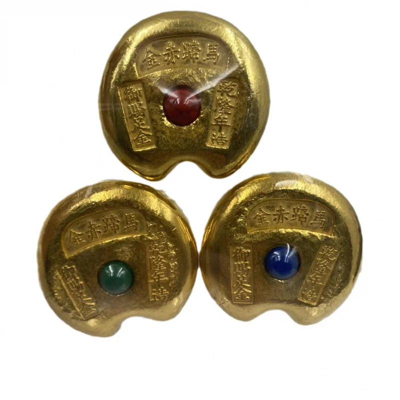 Ранние годы золотой слиток изготовленный в раннего императора династии Цин