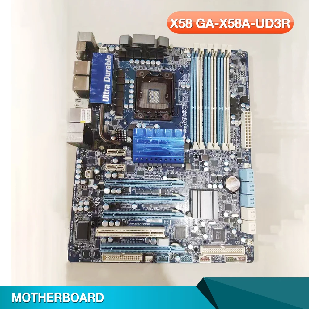

X58 GA-X58A-UD3R для десктопной материнской платы Gigabyte LGA 1366 DDR3