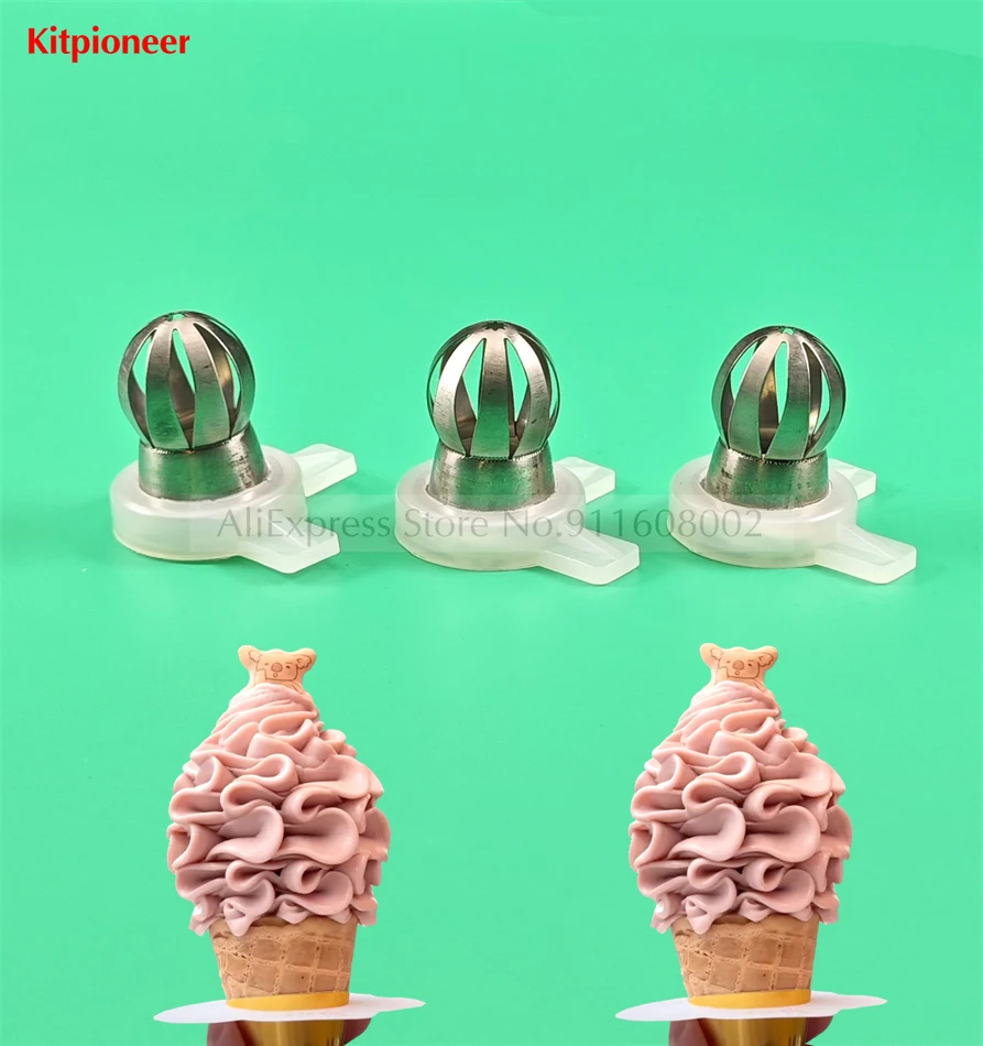 3 шт. крышка сопла лепестки цветов формованные насадки новые запасные части YKF