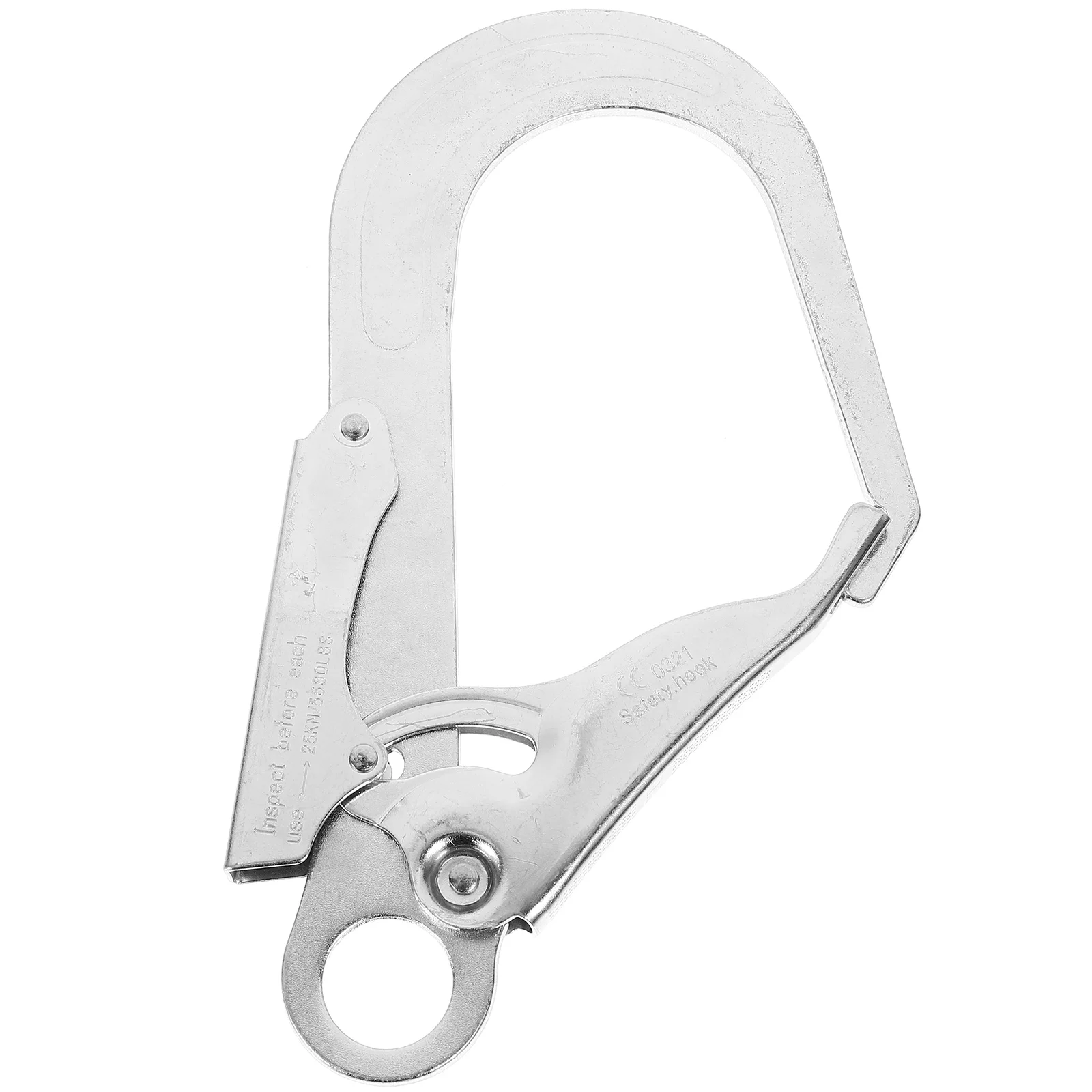 

1pc High-altitude Operations Self-locking Large Carabiner Climbing and Downhill Safety Hook