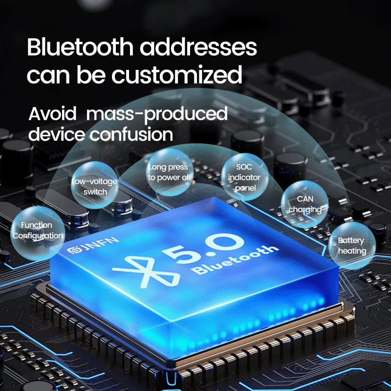 Фото ANT BMS 4S 12 В LiFePO4/LTO/NCM 60A 110A 130A 400A 420A Bluetooth для электрического скутера/велосипеда 18650 21700 аккумулятор smart bms №3
