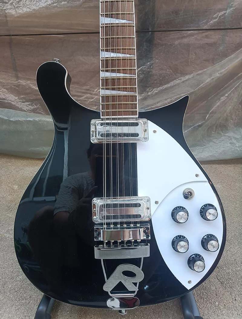 12-струнная электрогитара Rickenbacker 360 звукосниматель из двух частей