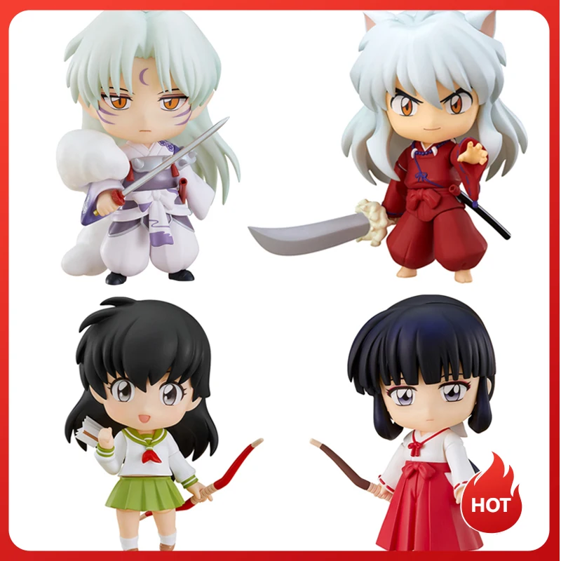 

Genuine Good Smile Nendoroid 1536 Inuyasha Higurashi Kagome Gsc Anime Action Figure Model collectible toys Child Toys Gift