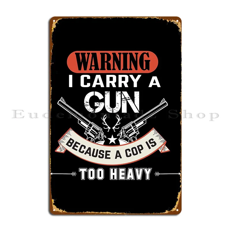 Оружие оружие пистолет Geschenkdesigns металлический знак персонализированная печать