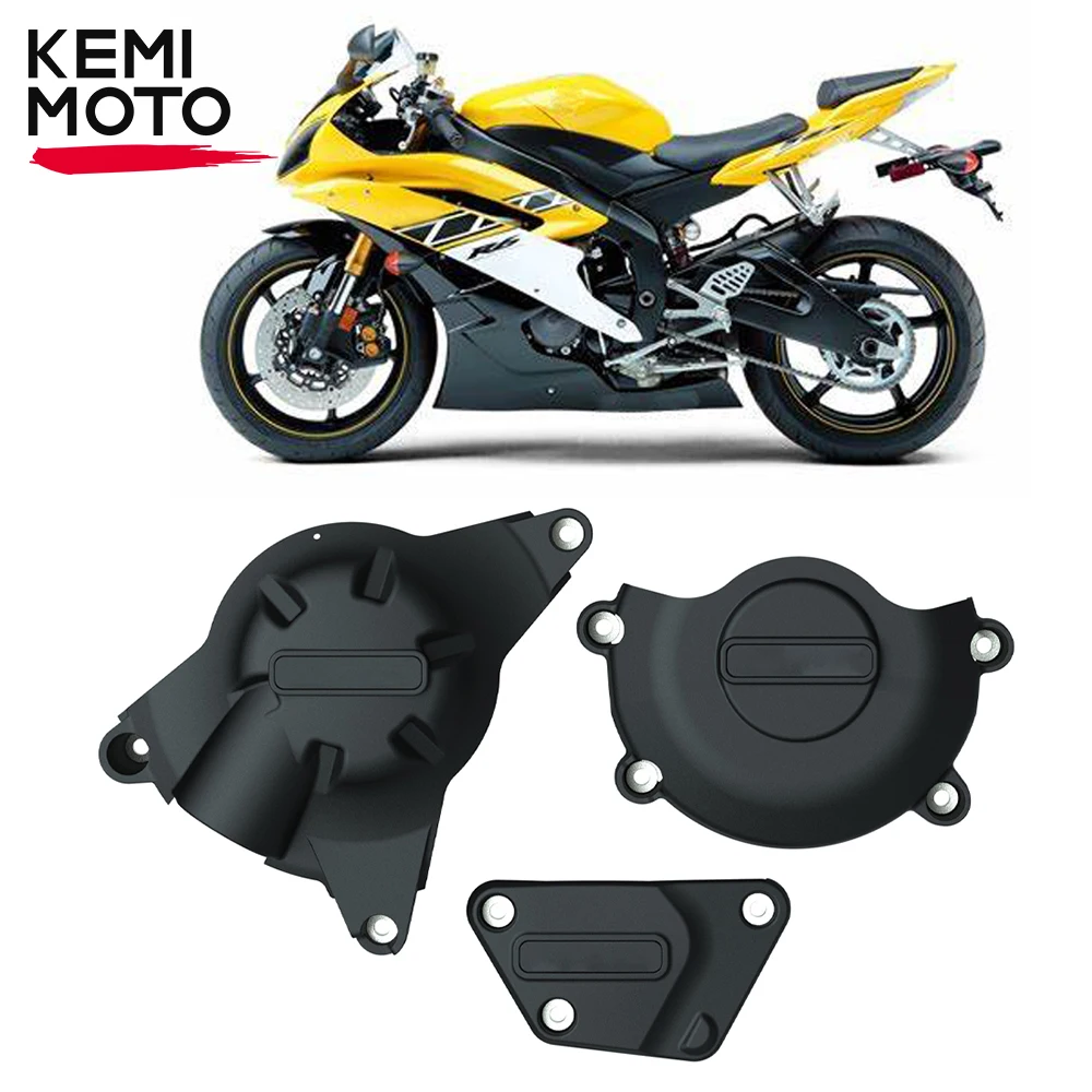 

For YAMAHA YZF R6 R 6 2006 2007 2008-2023 Motorcycle Accessories Engine Cover Protection Case Motorcross Protector Engine Guard