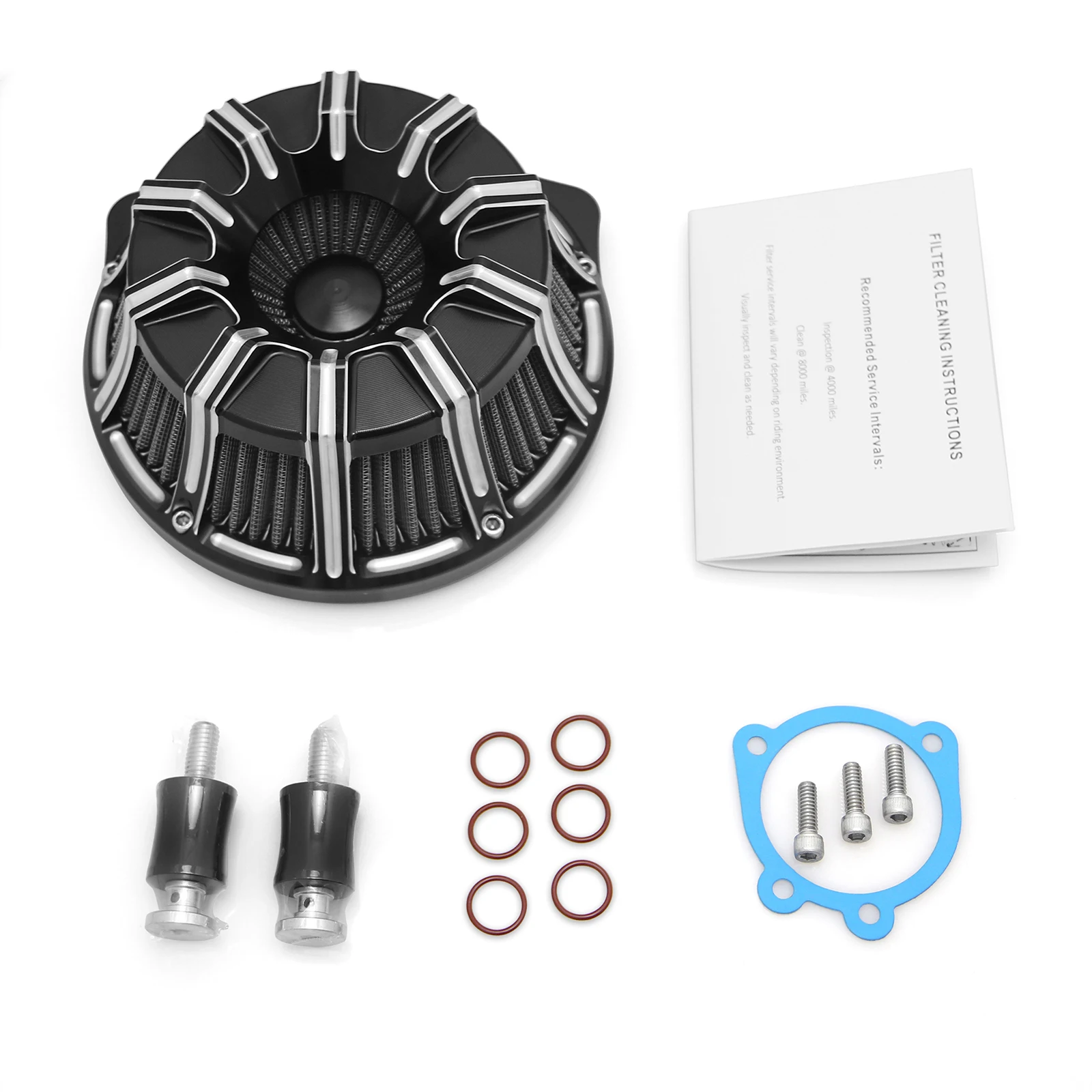 ЧПУ фильтр для очистки воздуха harley Dyna 00-17 Softail 00-15 touring glide 01-07