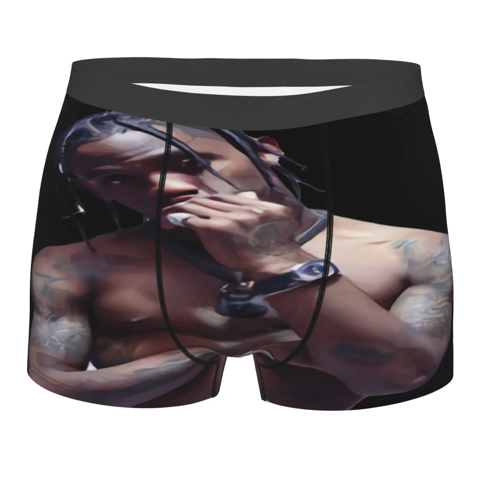 

Travis Scott 6762 Men Underwear Long Polyester Sexys Man Briefs Woman Polyester Underwearmens Polyester For Men Pack Mens Sexy