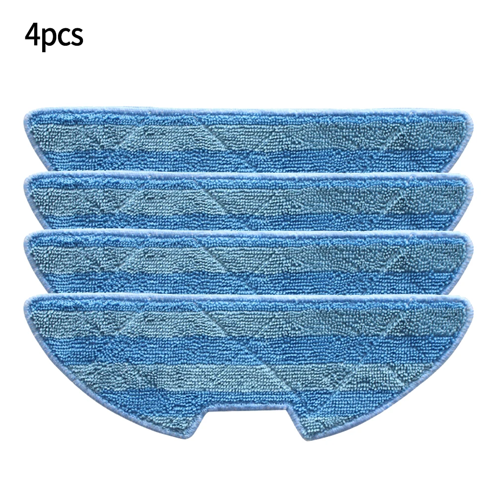 

4pcs Mop Cloths Washable For EZIclean Sweeper Reusable Wipe Mop Sweeper Vacuum Cleaner Parts Accesories Household Kitchen