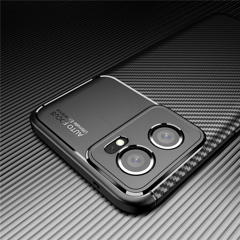 For OnePlus Nord CE 2 5G Case Slim Matte Carbon Fiber Pattern Back Cover One More NordCE2 1+Nord CE2 Shockproof Protect Fundas |