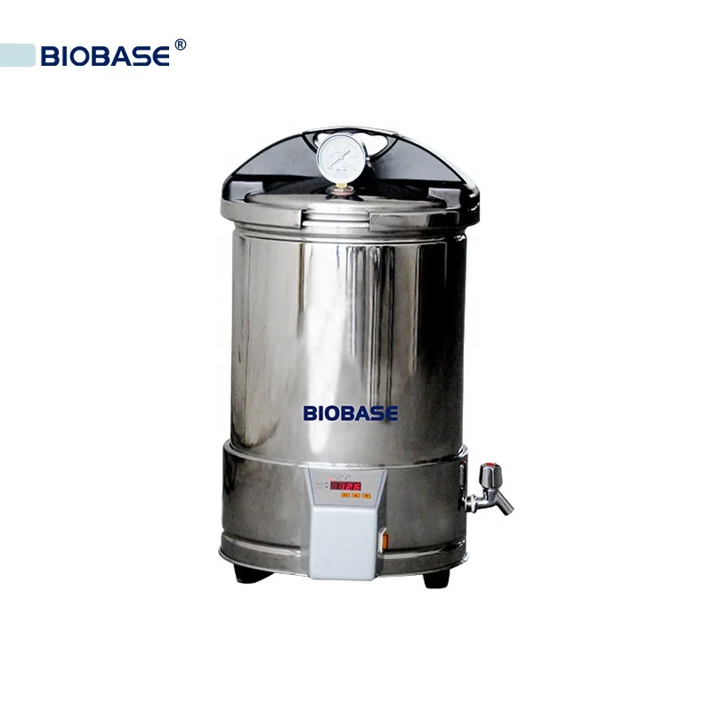 

Biobase Dubai Easy Operation Steam-Water Circle System 24L Middle Capacity Portable Autoclave BKM-P24(D)