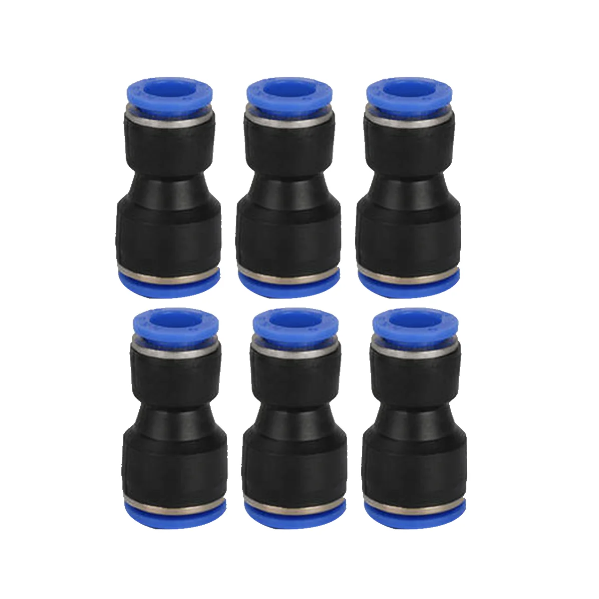 100 шт./партия быстроразъемные Пластиковые Пневматические фиттинги 6-8 мм 6-10