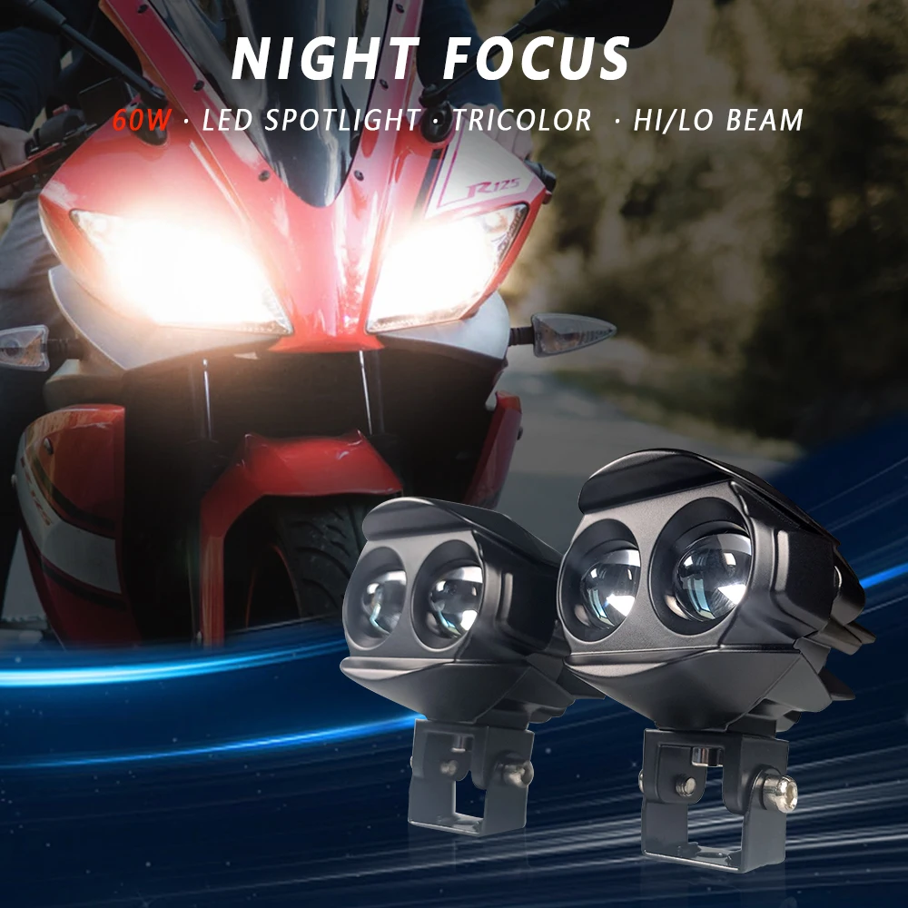 

Car led work light Projector Lens Hi-lo beam Motorcycle dirt bike spotlight auxiliary lamp led fog light for trucks SUVs UTV ATV